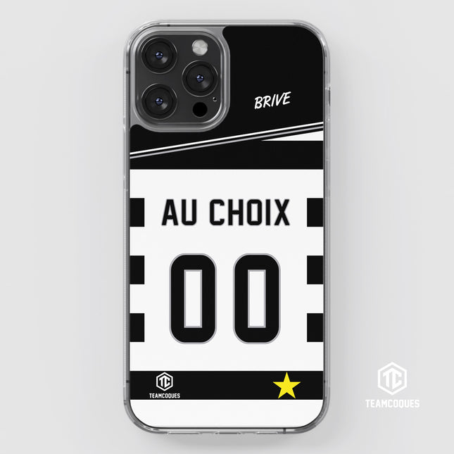 Coque rugby BRIVE personnalisable - TEAMCOQUES