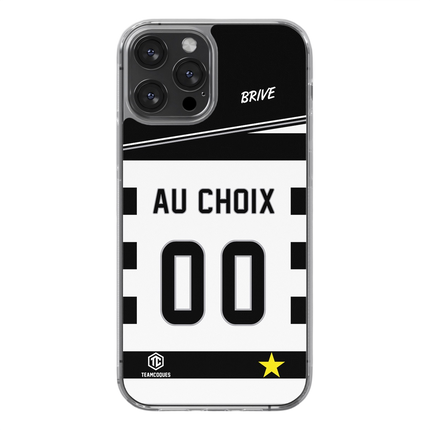 Coque rugby BRIVE personnalisable - TEAMCOQUES