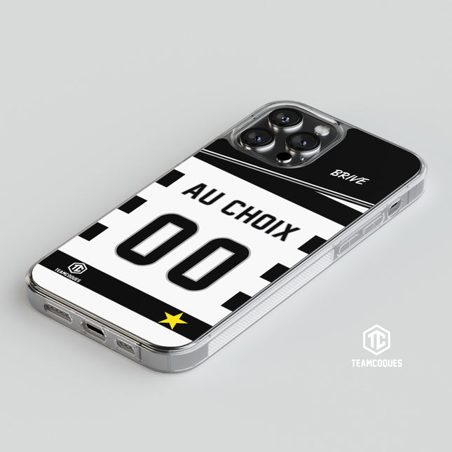 Coque rugby BRIVE personnalisable - TEAMCOQUES