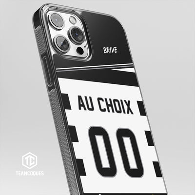Coque rugby BRIVE personnalisable - TEAMCOQUES