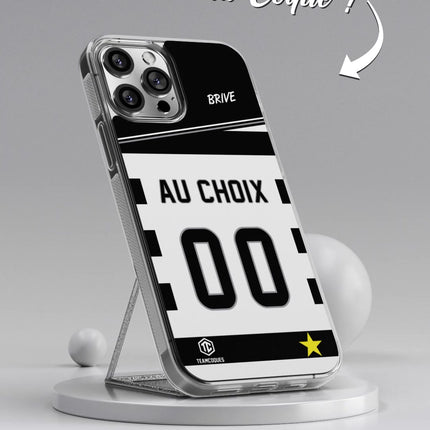 Vidéo Coque rugby BRIVE personnalisable - TEAMCOQUES