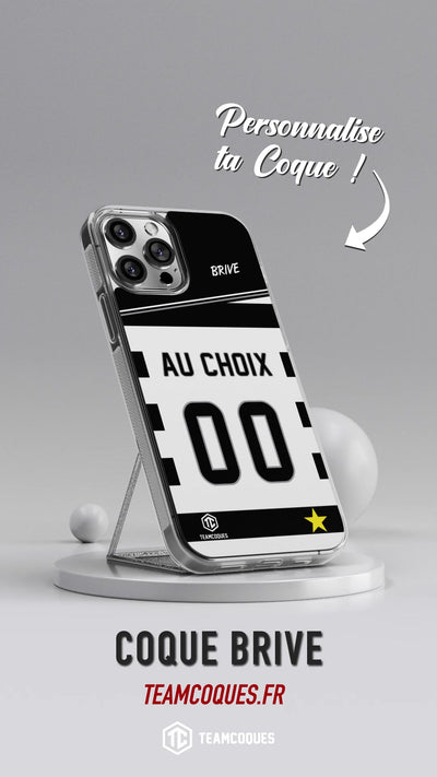Vidéo Coque rugby BRIVE personnalisable - TEAMCOQUES