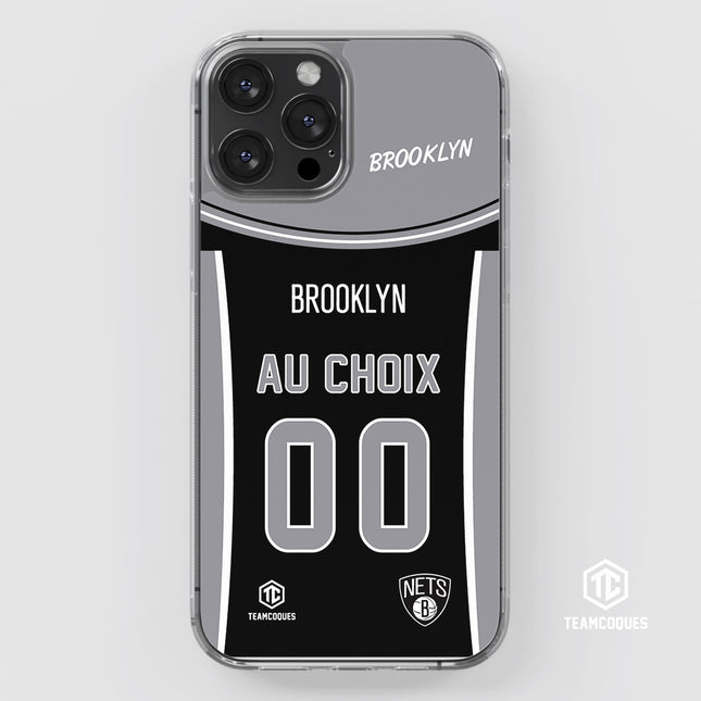 Coque basket NBA BROOKLYN NETS personnalisable - TEAMCOQUES
