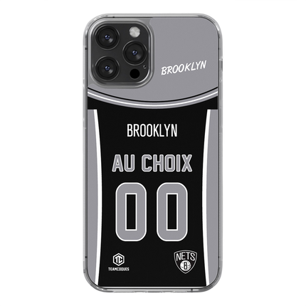Coque basket NBA BROOKLYN NETS personnalisable - TEAMCOQUES
