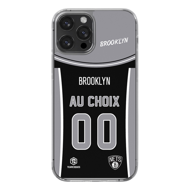 Coque basket NBA BROOKLYN NETS personnalisable - TEAMCOQUES