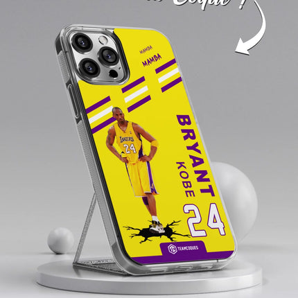 Vidéo Coque joueur KOBE BRYANT LAKERS LOS ANGELES NBA - TEAMCOQUES