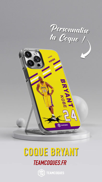 Vidéo Coque joueur KOBE BRYANT LAKERS LOS ANGELES NBA - TEAMCOQUES