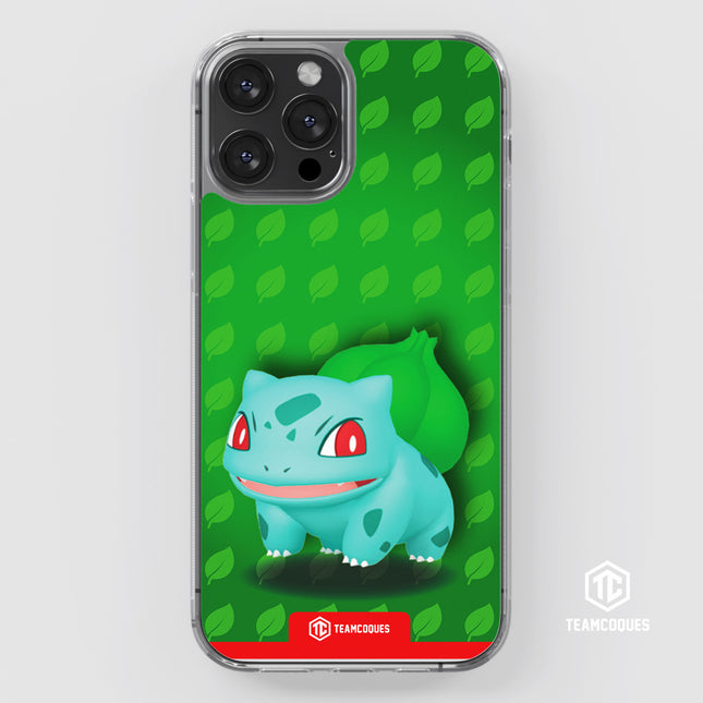 Coque design POKÉMON - BULBIZARRE - TEAMCOQUES