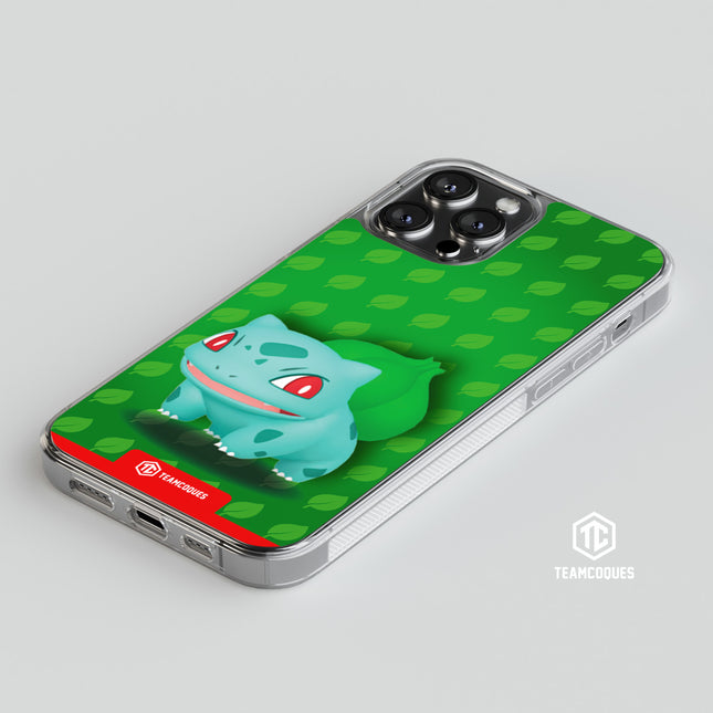 Coque design POKÉMON - BULBIZARRE - TEAMCOQUES
