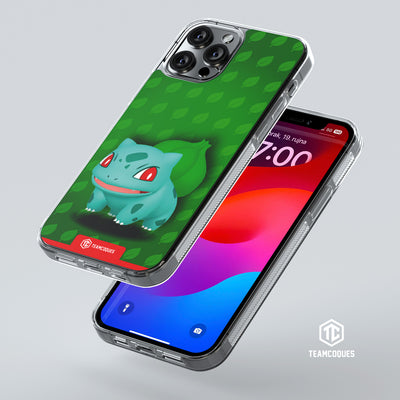 Coque design POKÉMON - BULBIZARRE - TEAMCOQUES
