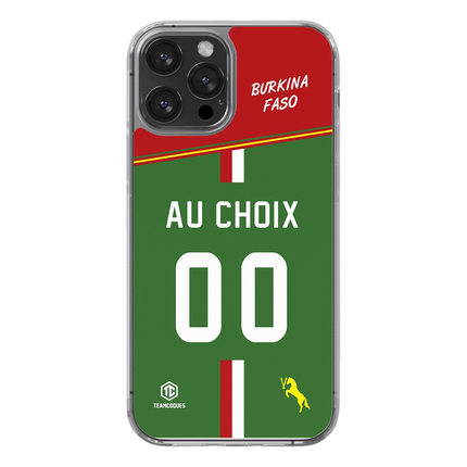 Coque foot BURKINA FASO personnalisable - TEAMCOQUES