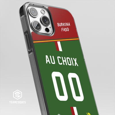 Coque foot BURKINA FASO personnalisable - TEAMCOQUES