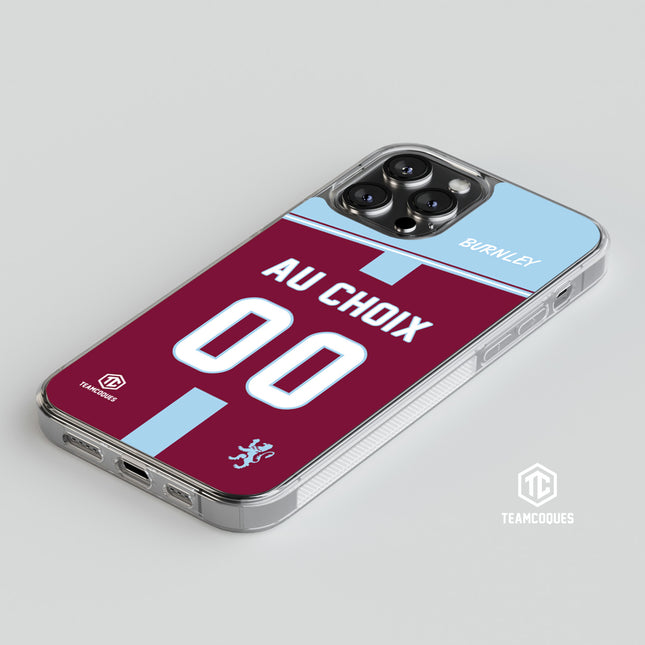 Coque foot BURNLEY personnalisable - TEAMCOQUES