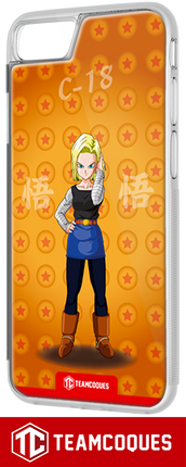Coque design DRAGON BALL - C18 - TEAMCOQUES