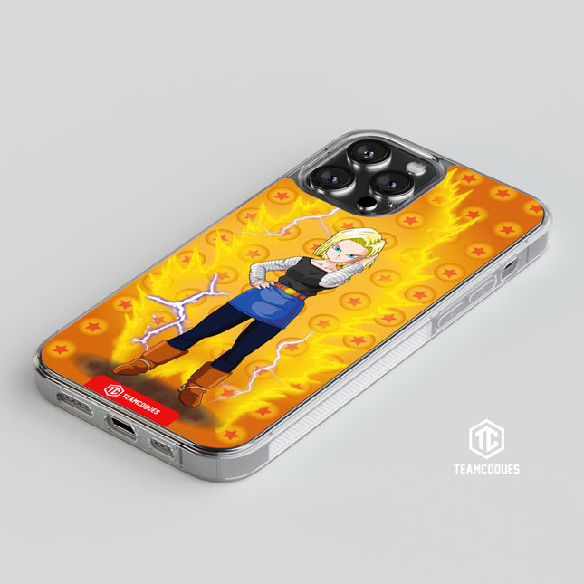 Coque design DRAGON BALL - C18 - TEAMCOQUES