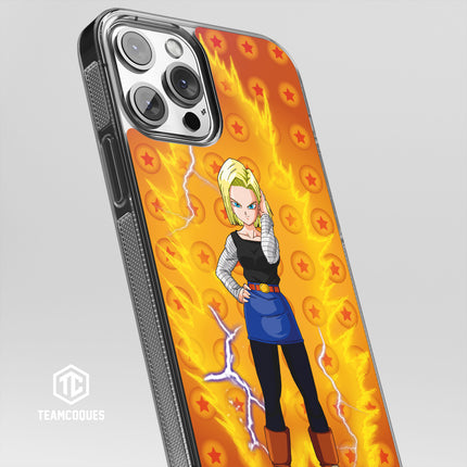 Coque design DRAGON BALL - C18 - TEAMCOQUES