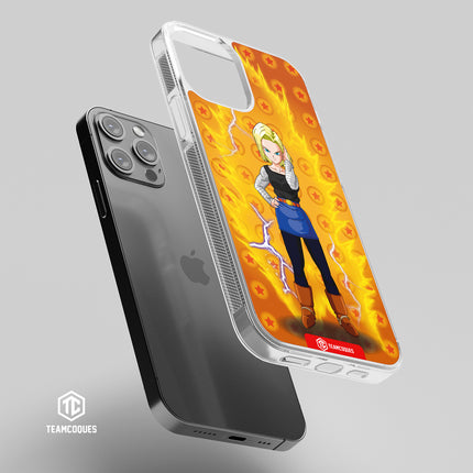 Coque design DRAGON BALL - C18 - TEAMCOQUES