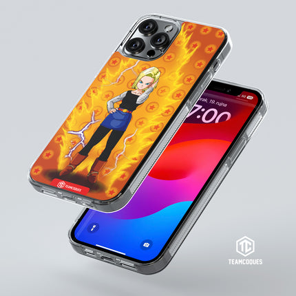 Coque design DRAGON BALL - C18 - TEAMCOQUES