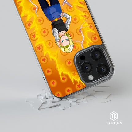 Coque design DRAGON BALL - C18 - TEAMCOQUES