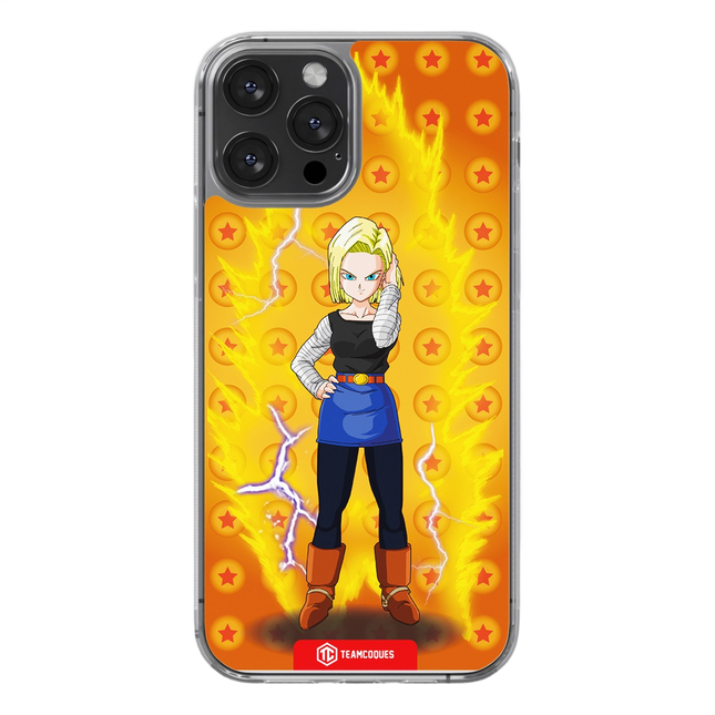 Coque design DRAGON BALL - C18 - TEAMCOQUES