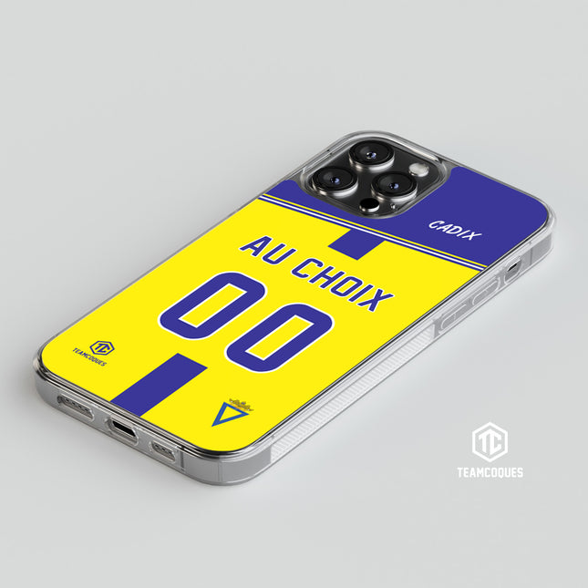 Coque foot CADIX personnalisable - TEAMCOQUES