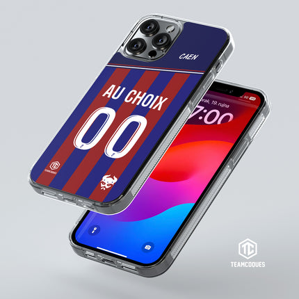 Coque foot CAEN personnalisable - TEAMCOQUES