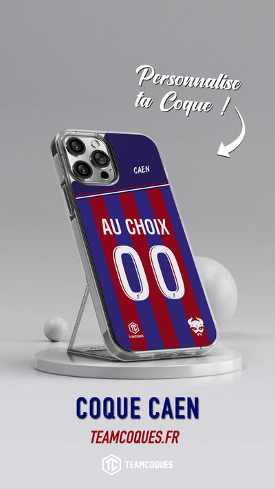 Vidéo Coque foot CAEN personnalisable - TEAMCOQUES