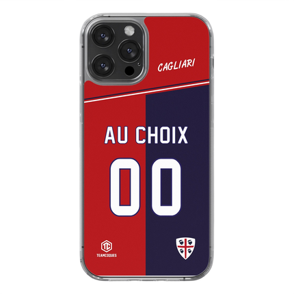 Coque foot CAGLIARI personnalisable - TEAMCOQUES