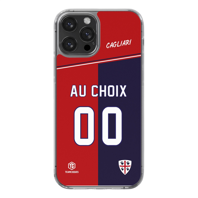 Coque foot CAGLIARI personnalisable - TEAMCOQUES