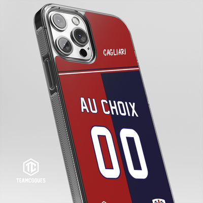 Coque foot CAGLIARI personnalisable - TEAMCOQUES