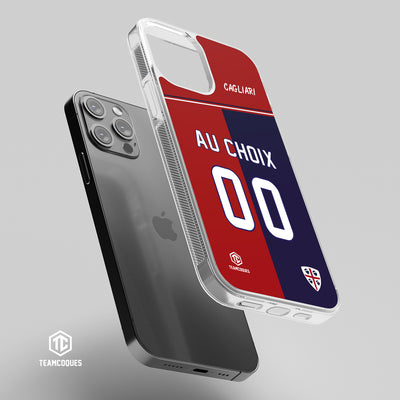 Coque foot CAGLIARI personnalisable - TEAMCOQUES