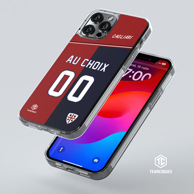 Coque foot CAGLIARI personnalisable - TEAMCOQUES