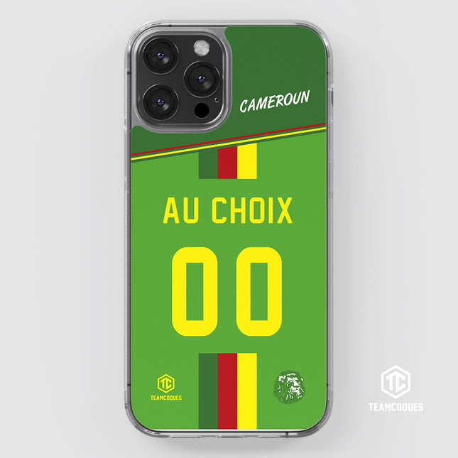 Coque foot CAMEROUN personnalisable - TEAMCOQUES