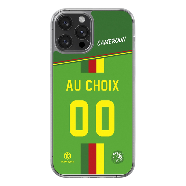 Coque foot CAMEROUN personnalisable - TEAMCOQUES