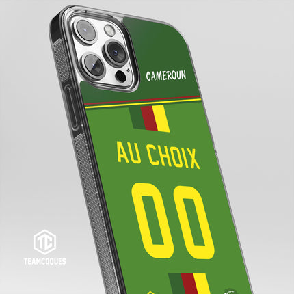 Coque foot CAMEROUN personnalisable - TEAMCOQUES
