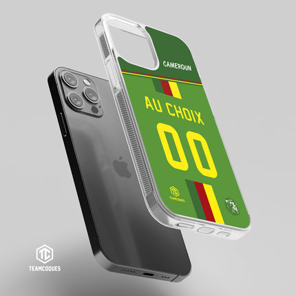 Coque foot CAMEROUN personnalisable - TEAMCOQUES