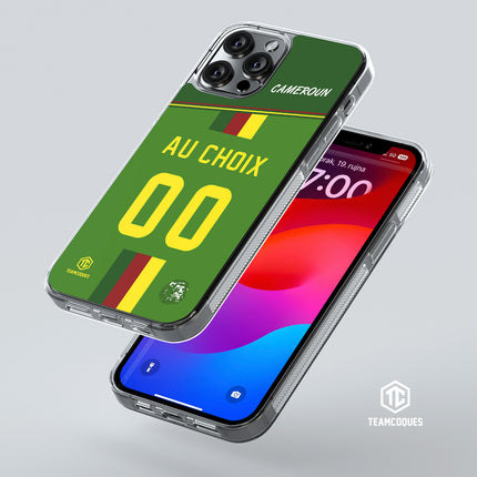 Coque foot CAMEROUN personnalisable - TEAMCOQUES