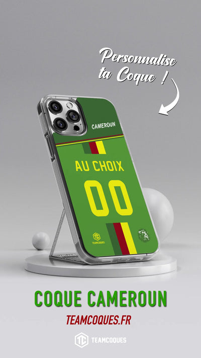 Vidéo Coque foot CAMEROUN personnalisable - TEAMCOQUES