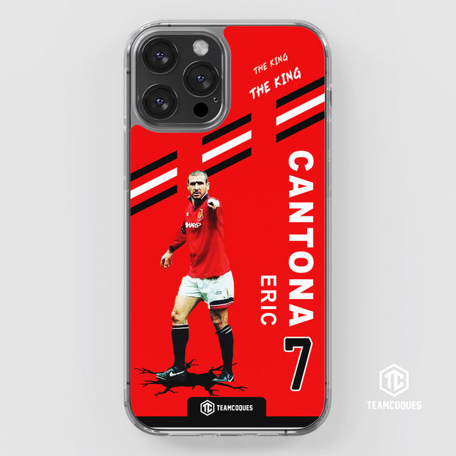 Coque joueur ERIC CANTONA MANCHESTER UNITED - TEAMCOQUES