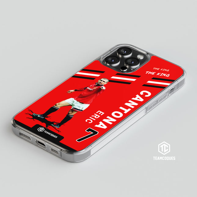 Coque joueur ERIC CANTONA MANCHESTER UNITED - TEAMCOQUES