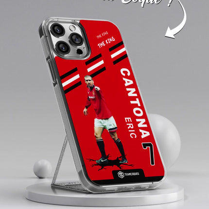 Vidéo Coque joueur ERIC CANTONA MANCHESTER UNITED - TEAMCOQUES