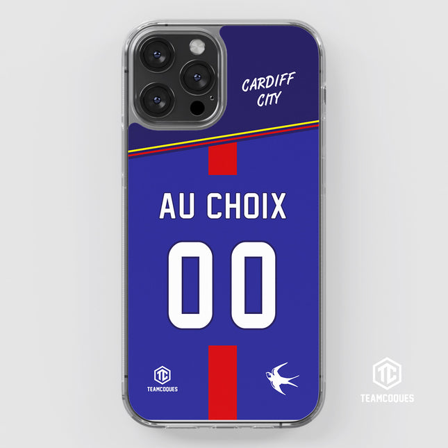 Coque foot CARDIFF CITY personnalisable - TEAMCOQUES