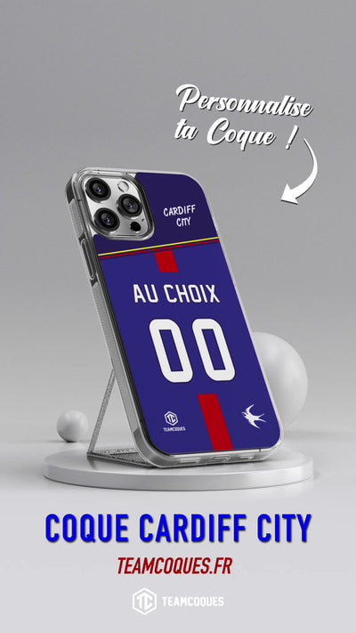 Vidéo Coque foot CARDIFF CITY personnalisable - TEAMCOQUES