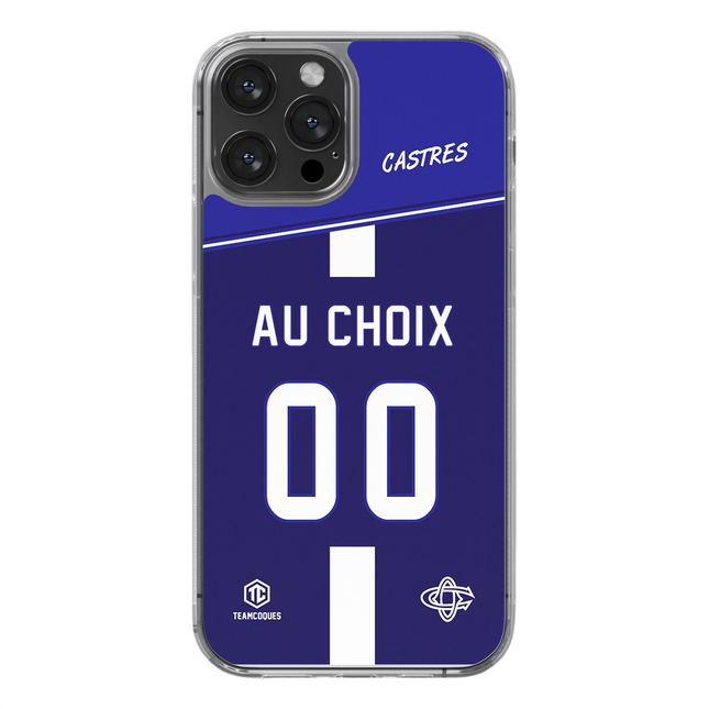 Coque rugby CASTRES personnalisable - TEAMCOQUES