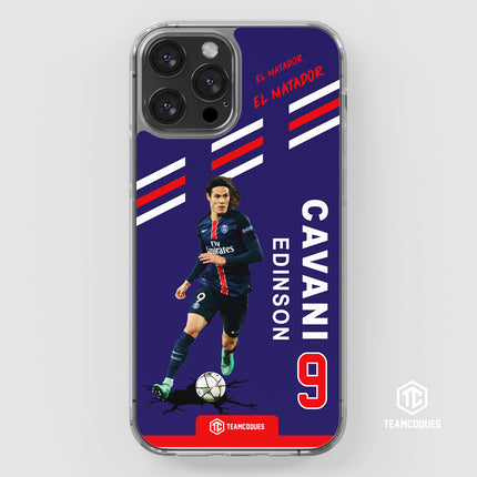 Coque joueur EDINSON CAVANI PARIS PSG - TEAMCOQUES
