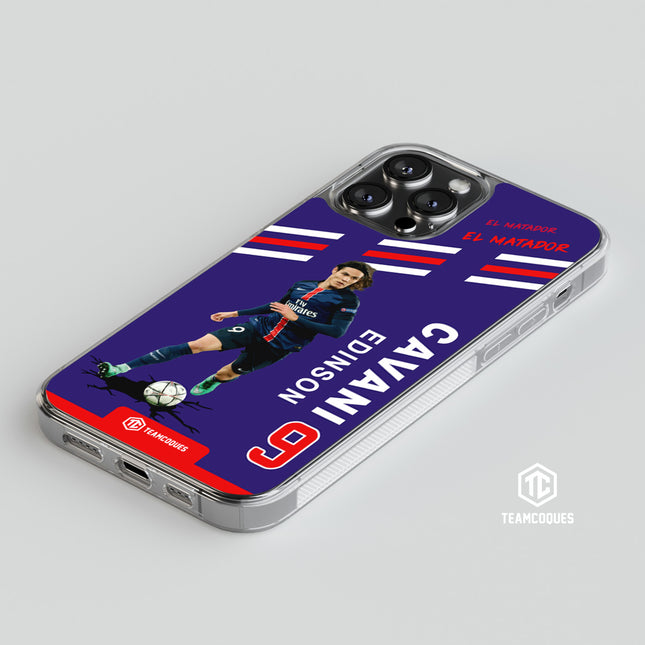 Coque joueur EDINSON CAVANI PARIS - TEAMCOQUES