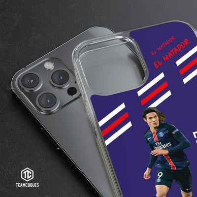 Coque joueur EDINSON CAVANI PARIS PSG - TEAMCOQUES