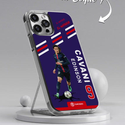 Vidéo Coque joueur EDINSON CAVANI PARIS - TEAMCOQUES