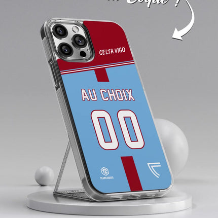 Vidéo Coque foot CELTA VIGO personnalisable - TEAMCOQUES