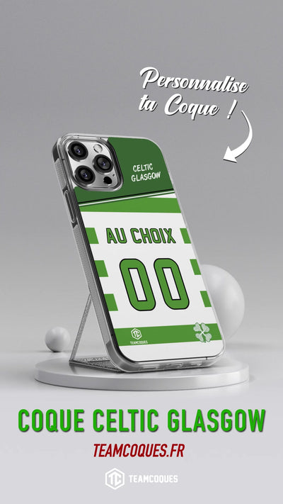Vidéo Coque foot CELTIC GLASGOW personnalisable - TEAMCOQUES